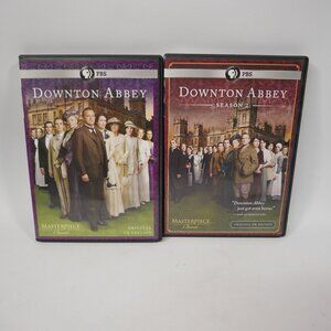 Downton Abbey Seasons 1 & 2 DVD Set Masterpiece Classic PBS TESTED